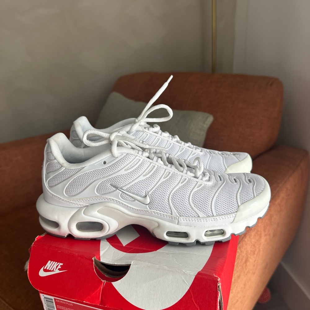 Nike Air Max Plus White Sneakers